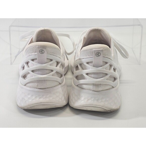 WN Men's 7.5W Women's 9W Kizik Athens Athletic Shoes White Casual Sneakers EUC! - Picture 5 of 8